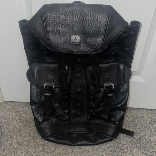 Mcm brandenburg backpack - backpack, black