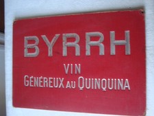 Porte Menu BYRRH vin