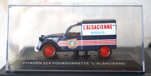 Altaya citroën 2cv - altaya, 1/43