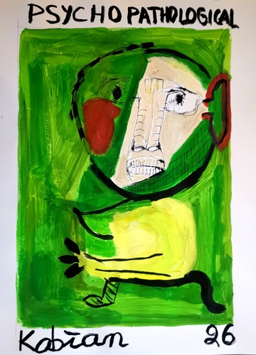 Peinture originale sur papier - originale,