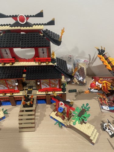 Lego ninjago fire temple - fire,