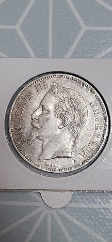 Francs napoleon iii argent - 5,