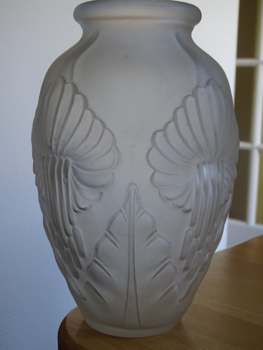 Ancien vase verre couleur - verre,