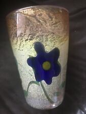 Rare Vase En Verre . Marqueterie De Verre Art Nouveau 1900