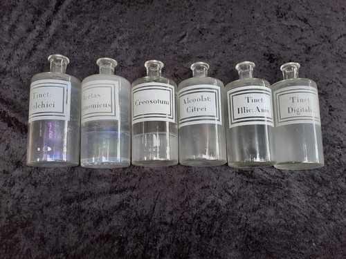 Ancien flacon pharmacie - ancien,
