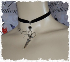 Collier Ras Du Cou Velours