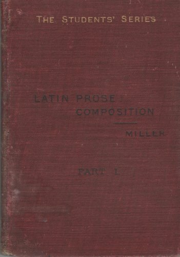 Latin prose composition for - latin,
