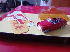 1/43 PEUGEOT 403 CABRIOLET 1955 SOLIDO AVEC BOITE ET COQUE