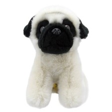 Peluche chien carlin - peluche, wilberry