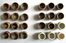 Ensemble de 24 godets individuels coquilles à escargots céramique cuisson four