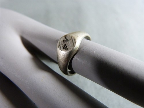 Bague chevallière monogramme - bague,