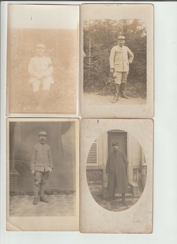 Lot carte photo poilus - lot,