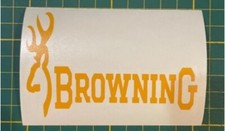 Browning 2 Stickers Vinyle de