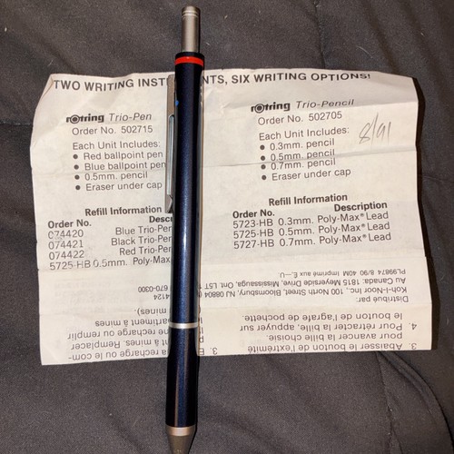 Rare rotring triopen - rare, pen