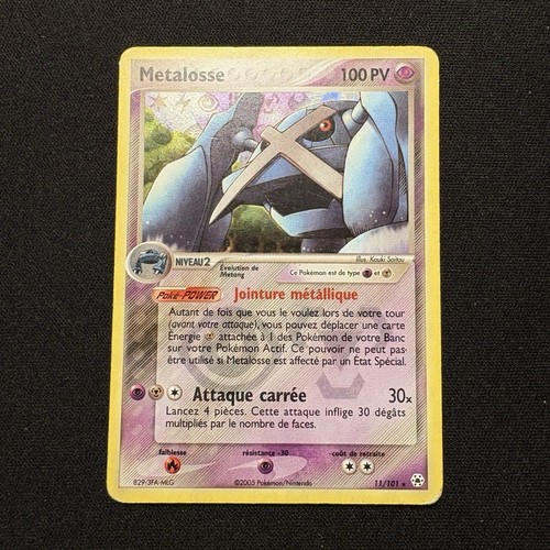 Carte pokémon métalosse - carte,