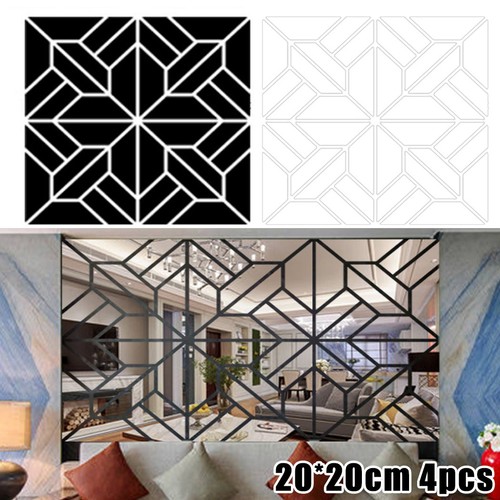 20x20cm 4pcs miroir - 20x20cm,