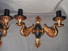 LUCIEN GAU PAIRE D'APPLIQUES