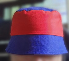 Superbe bob bleu rouge - bob,