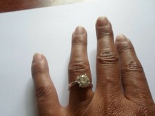 bague en argent massif