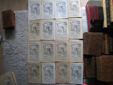 RARE LOT 50 CATALOGUES LIBRAIRIE ROSSIGNOL ESOTERISME LITTERATURE  BROCHE 1960