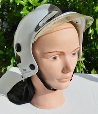 Casque POMPIER  ** MSA GALLET ** gris pour déguisement enfants -2-