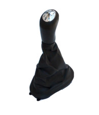 Noir 5 Vitesse Pommeau Levier de + Soufflet + Base pour Renault Clio MK2 2001/04