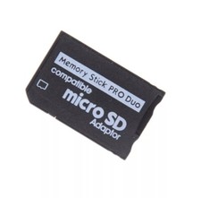 • Adaptateur Micro Carte Sd vers Memory Stick Pro PSP SONY, NOKIA, Olympus … •