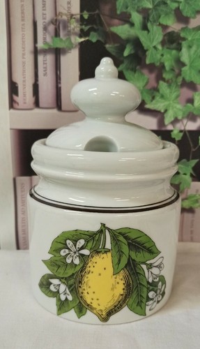 Pot confiture porcelaine - pot,