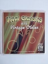 ETV Vital Classics 19 VINTAGE OLDIES DVD PROMO OUT OF PRINT RARE 50'S 60'S VIDEO