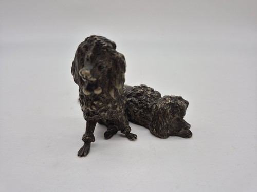 Bronze miniature couple - bronze,