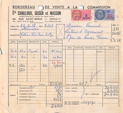 1958 ets chailloux - ets, et