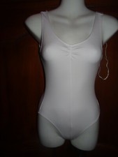  Justaucorps de danse   à bretelles, fille, BALLET ROSA Akina, blanc en 10 ans