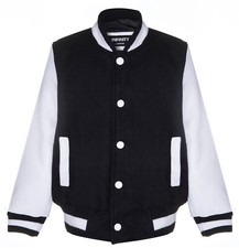 Enfants Varsity Noir et Blanc