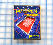 Pin's TENNIS PERRIER tournoi