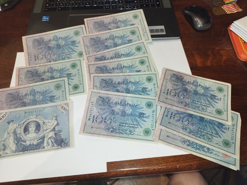 Billets 100 marks allemand - de,