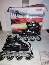 ROLLER EN LIGNE ROCES SLIM 101 ABEC 5  TAILLE 46 UK 11 US 12 AVEC BOITE NEUF