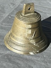 Ancienne Cloche En Bronze Cloche De Comptoir De Porte Hôtel  En Bronze