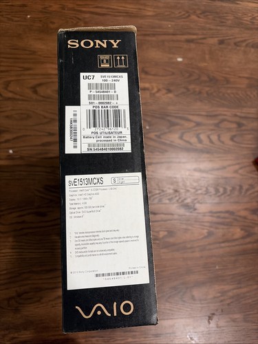 Sony vaio fit - sony, 14in