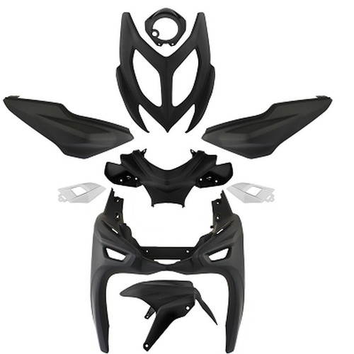 Kit pièces carénage noir - 9,