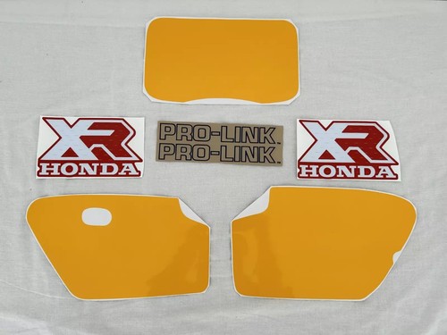 Honda 350 1986 plaque us - xr,
