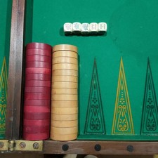 Ancien jeu backgammon - jeu, de
