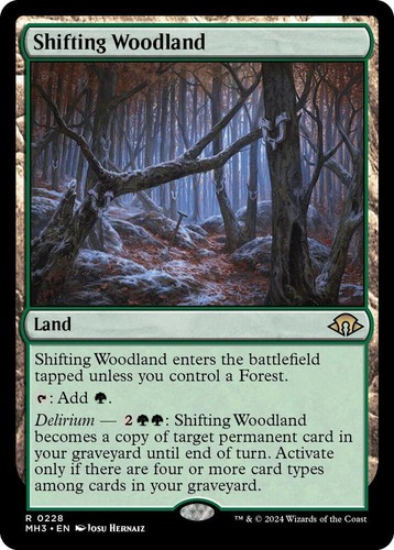 Shifting woodland mh3 mtg - woodland,