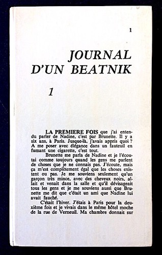 Journal beatnik ingolf - d'un,