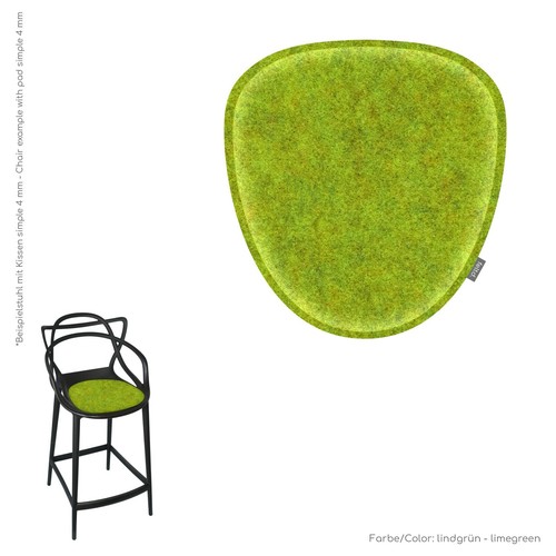 Eco felt cushion - eco, padded