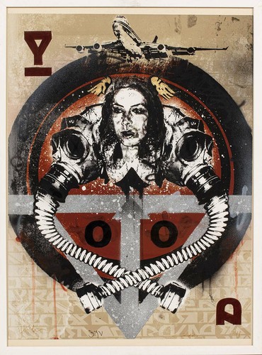 Eddie colla sérigraphie - eddie,