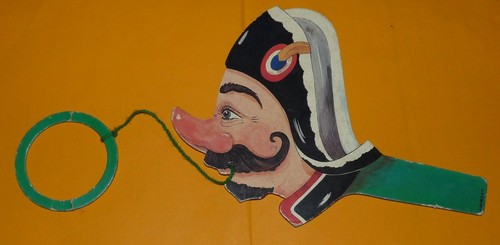 Chromo jeu bilboquet - chromo,
