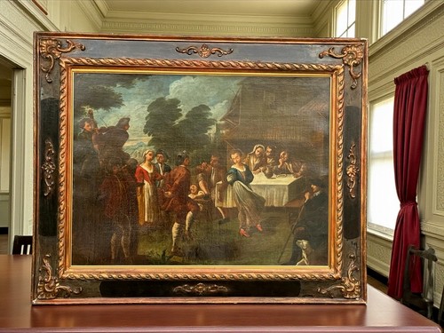 Tableau ecole italienne - ecole, du