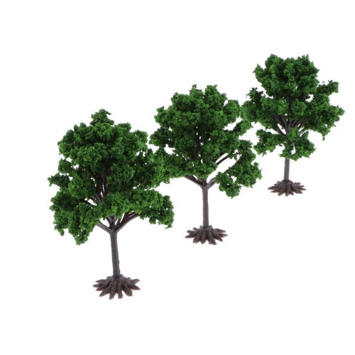 3pcs verdure arbre maquette - , de