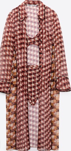 Liquette chemise longue - , en