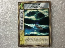 CCG Card MYTHOS Carte TYPHON Expéditions de l'Université de Miskatonic